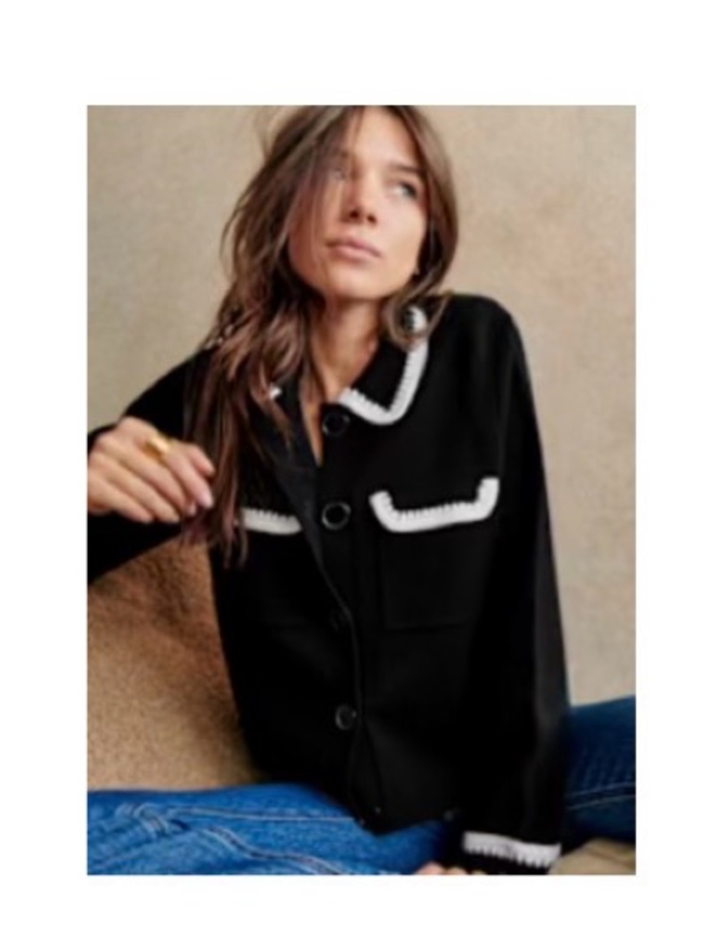 Sezane Betty Cardigan